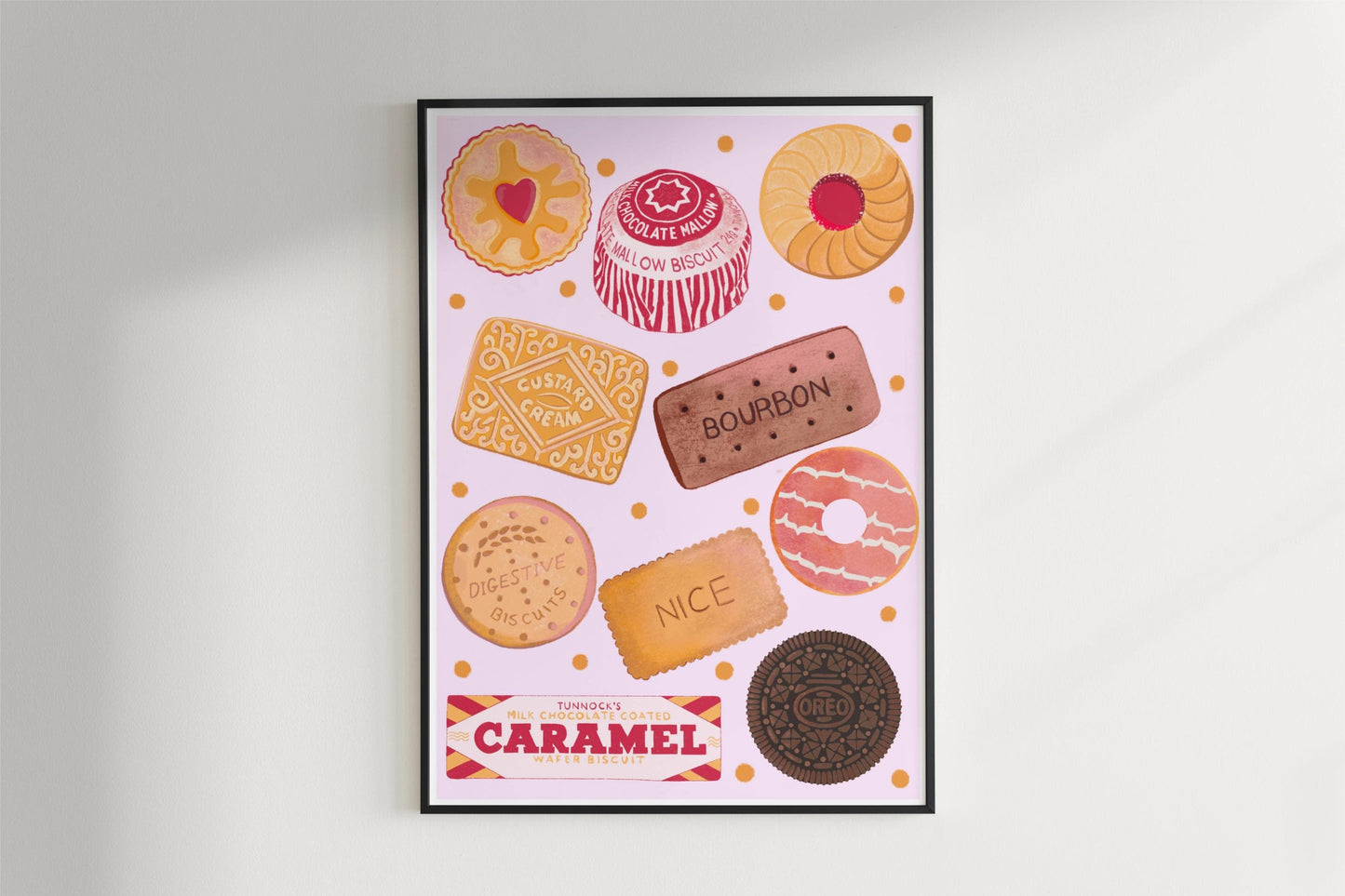 The Biscuit Icons Kitchen Art Print/Poster