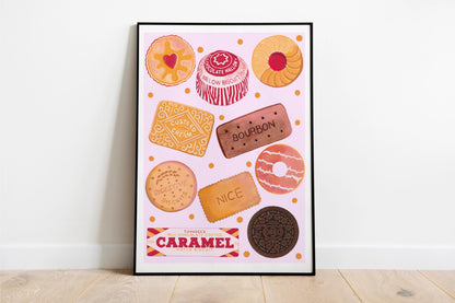 The Biscuit Icons Kitchen Art Print/Poster