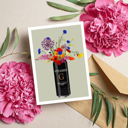 A6 "Vitamin G" Guinness Inspired Card