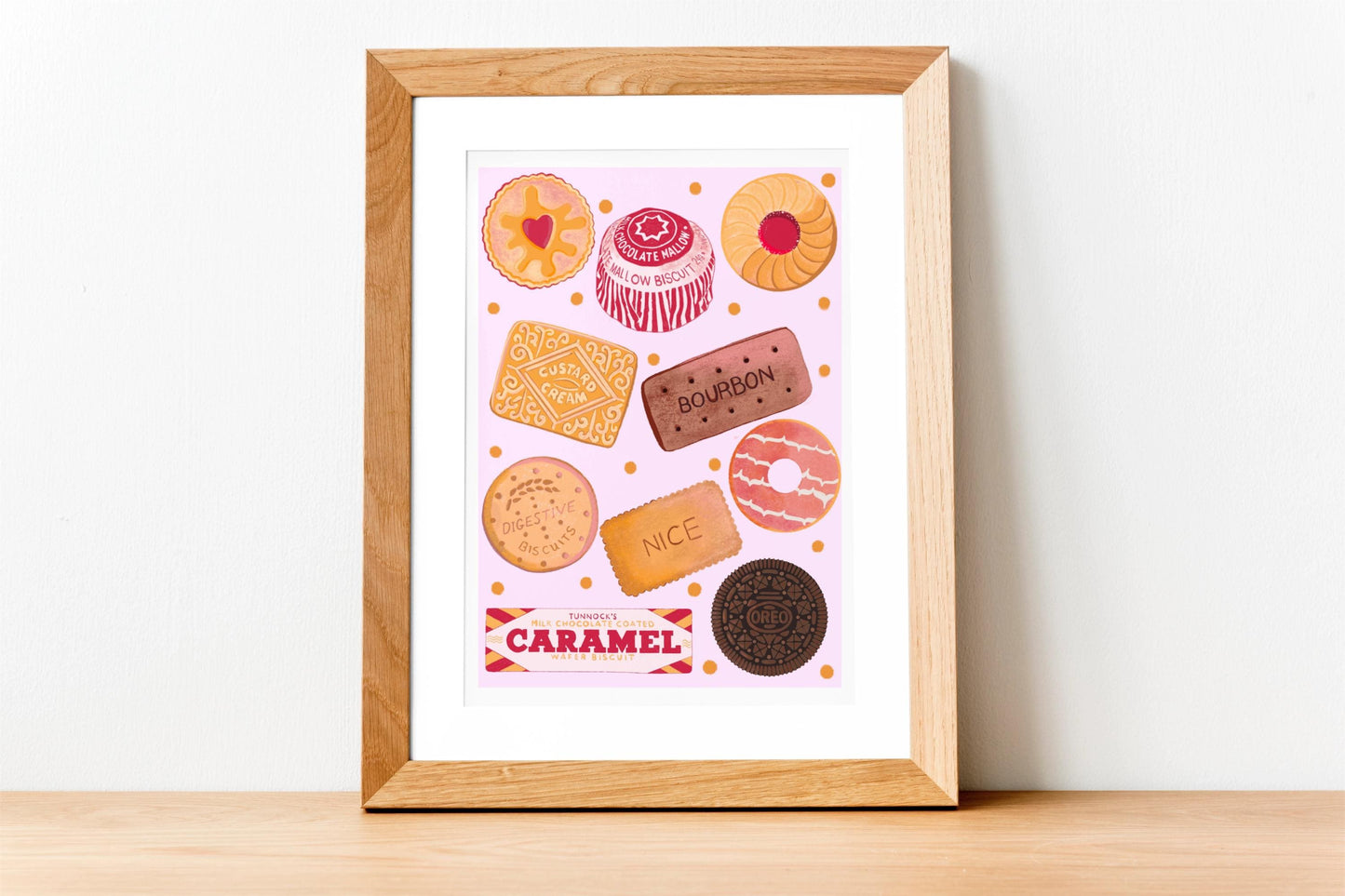 The Biscuit Icons Kitchen Art Print/Poster