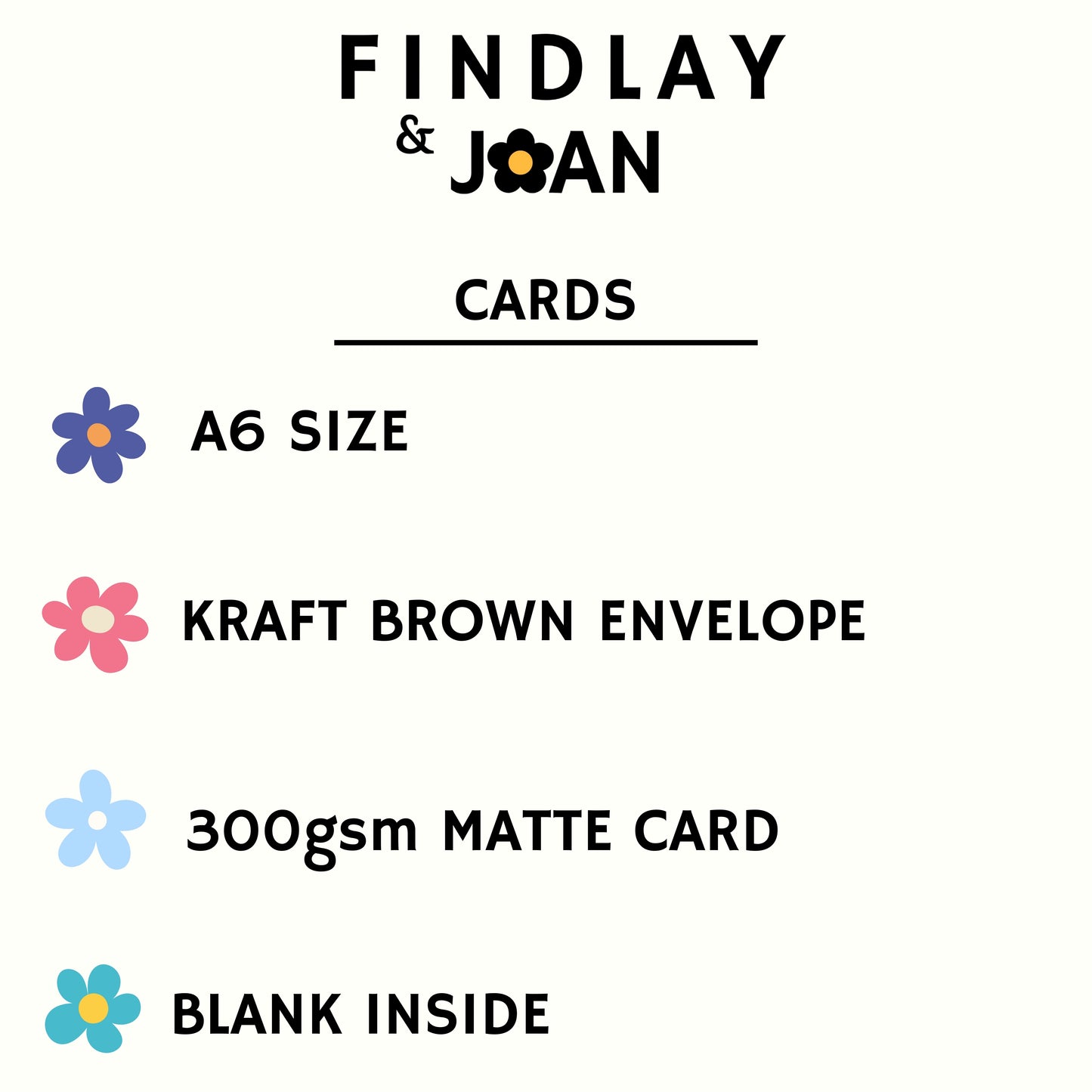 "Olive You" Cute Colourful A6 Greetings Card