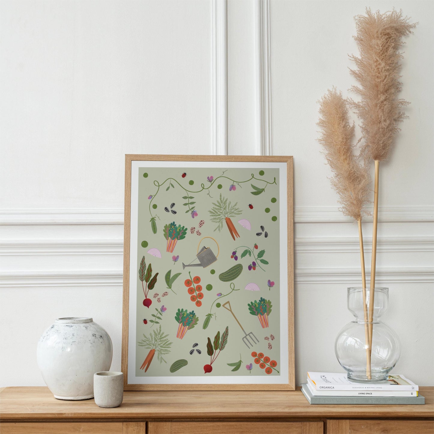 Gardening/Allotment themed Kitchen Art Print/Poster