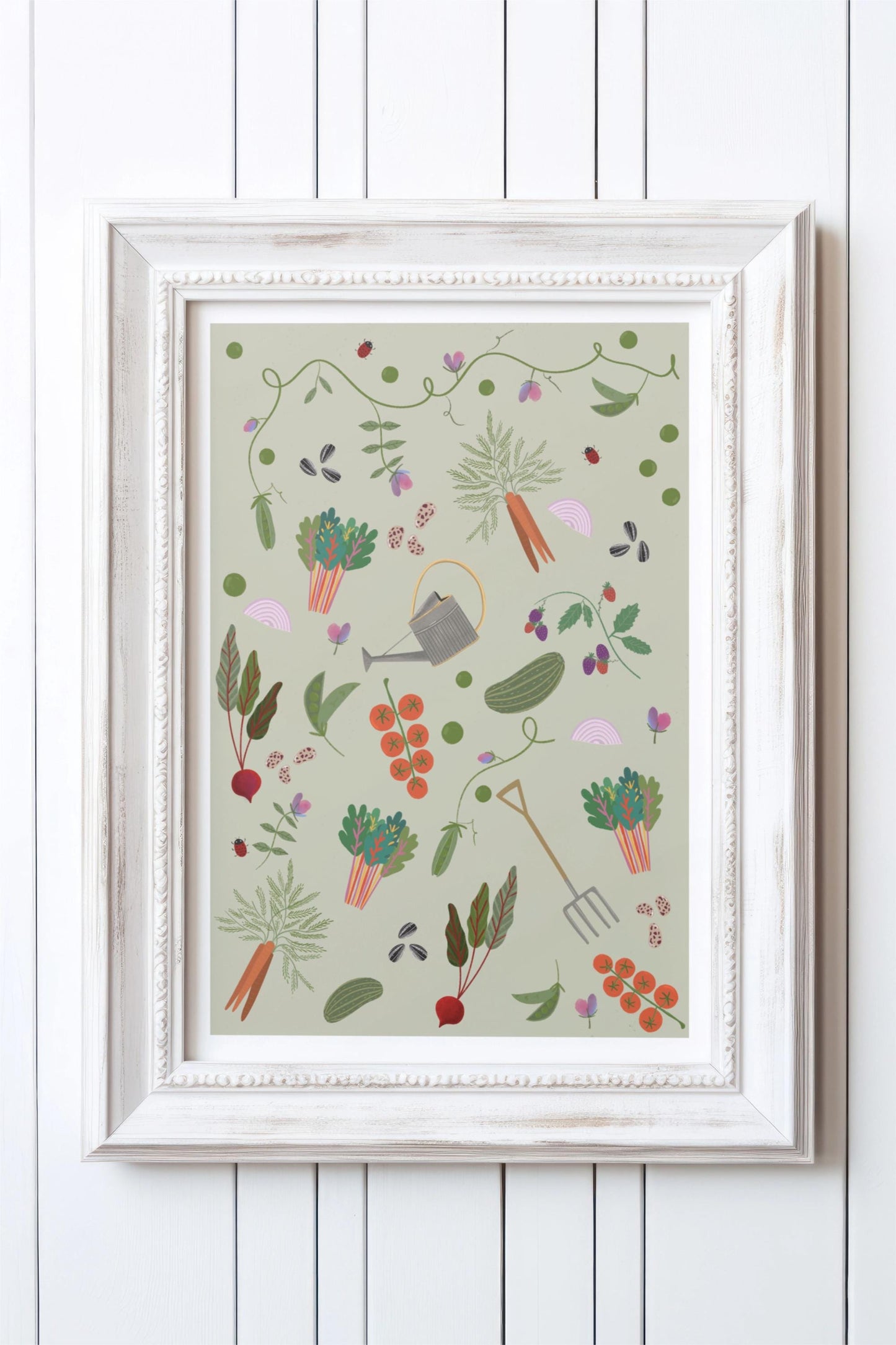 Gardening/Allotment themed Kitchen Art Print/Poster