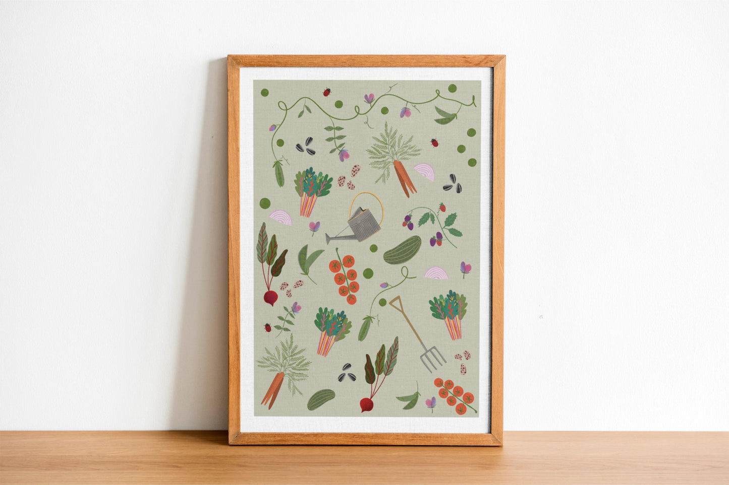 Gardening/Allotment themed Kitchen Art Print/Poster