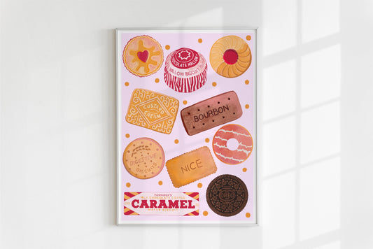 The Biscuit Icons Kitchen Art Print/Poster