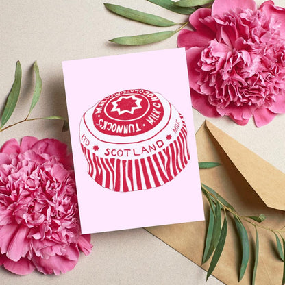 Tunnocks Tea Cake Card