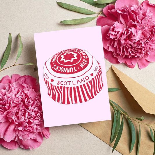 Tunnocks Tea Cake Card
