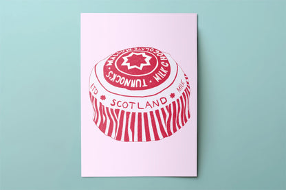 Tunnocks Tea Cake Card