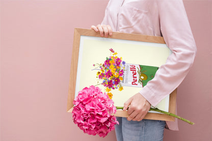 Perello Olives Tin With Wild Flowers