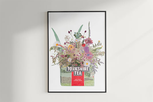 Yorkshire Tea and Cottage Garden Flowers