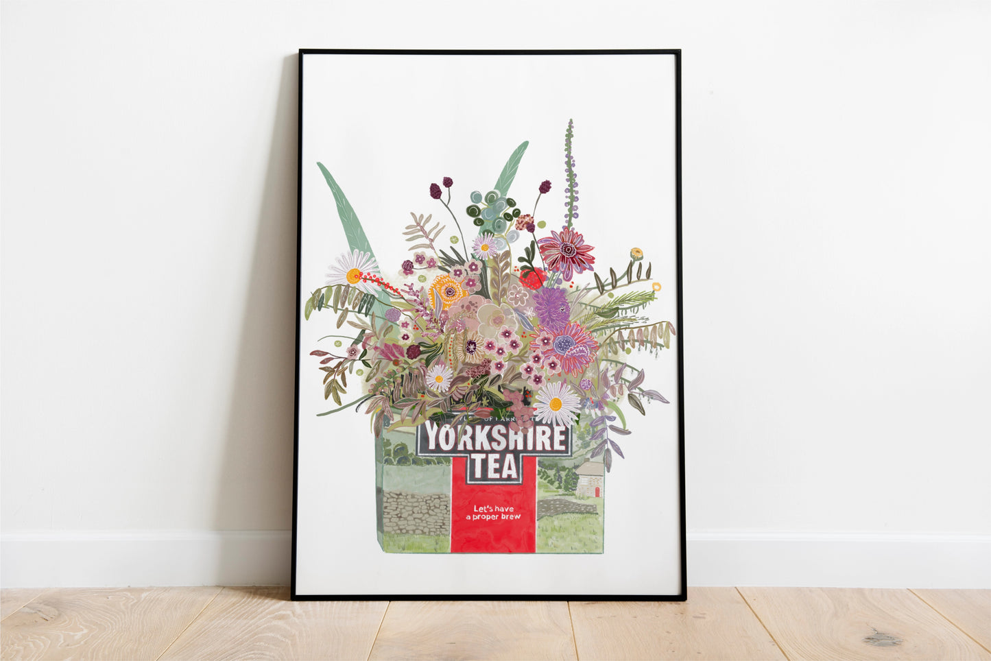 Yorkshire Tea and Cottage Garden Flowers